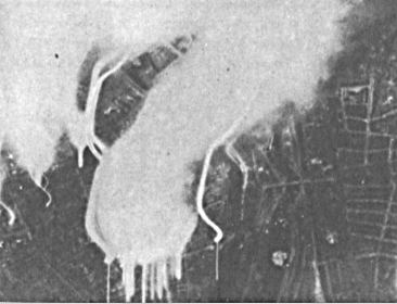 Results of the bombing raid on Lubeck