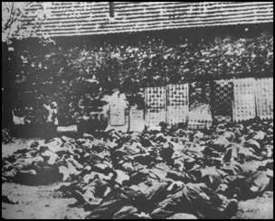 Bodies Czech civilians killed in Lidice