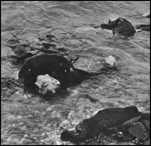 Canadian dead at Dieppe