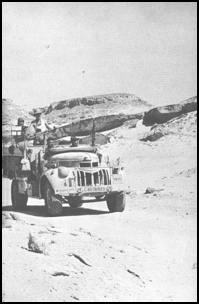 A vehicle used by the  Long Range Desert Group