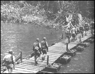 American reinforcements move up on Guadalcanal