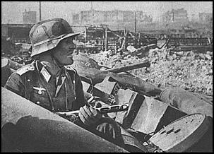 A German soldier in Stalingrad