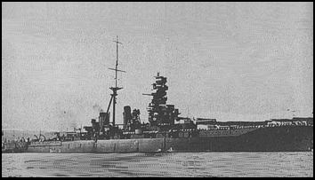The Hiei: the first Japanese battleship sunk during the war
