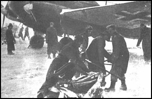 Supplies being loaded for the trapped German 6th Army